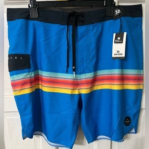 NWT Rip Curl Board Swim Trunk Shorts Size 38